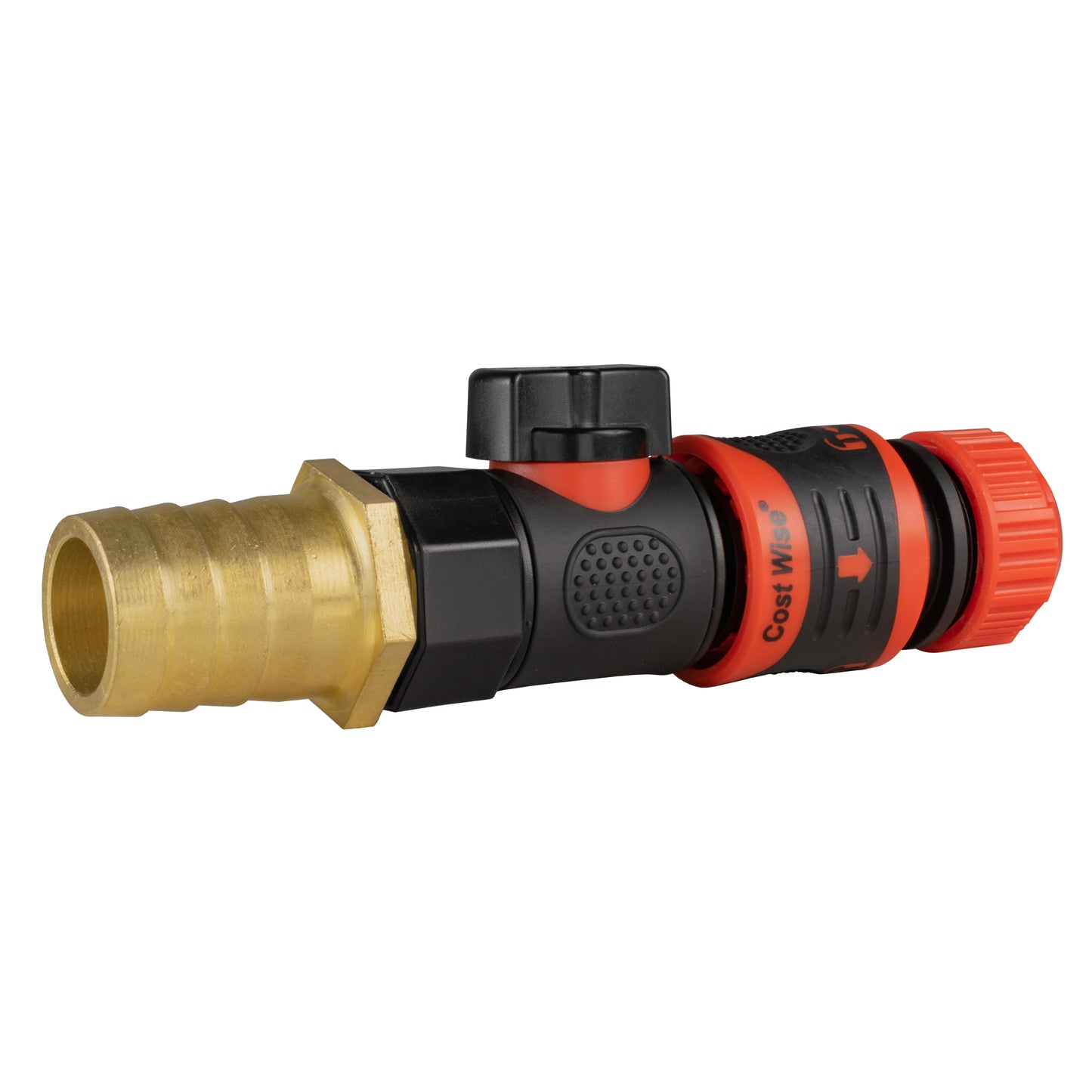 25mm Brass Barb with BSPF-Quick Connect Valve & Hose Connector Lock