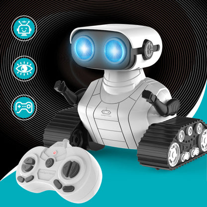 Children's Sound And Light Dancing Rechargeable Remote Control Robot Toys