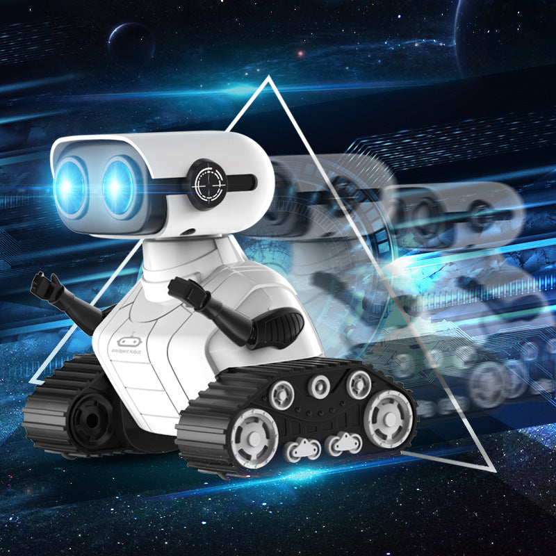 Children's Sound And Light Dancing Rechargeable Remote Control Robot Toys