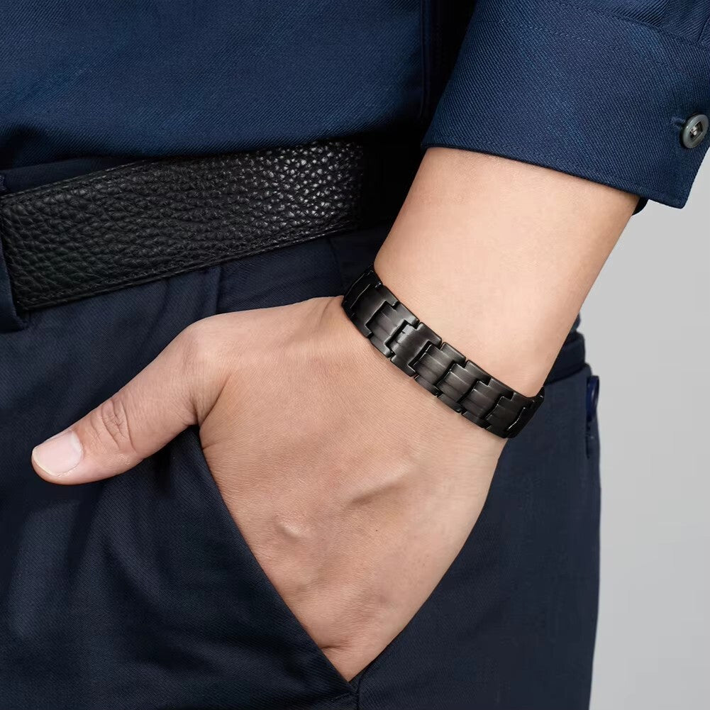 Pure Copper Fully Magnetic Bracelet For Arthritis Relief Remove Tool Gift Boxed