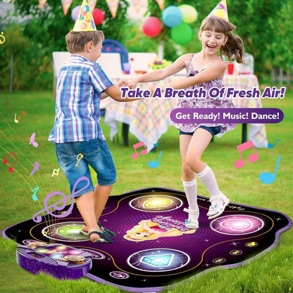 Dance Mat Toys For 3-12 Year Old Kids Electronic Dance Pad Children's Gift UK