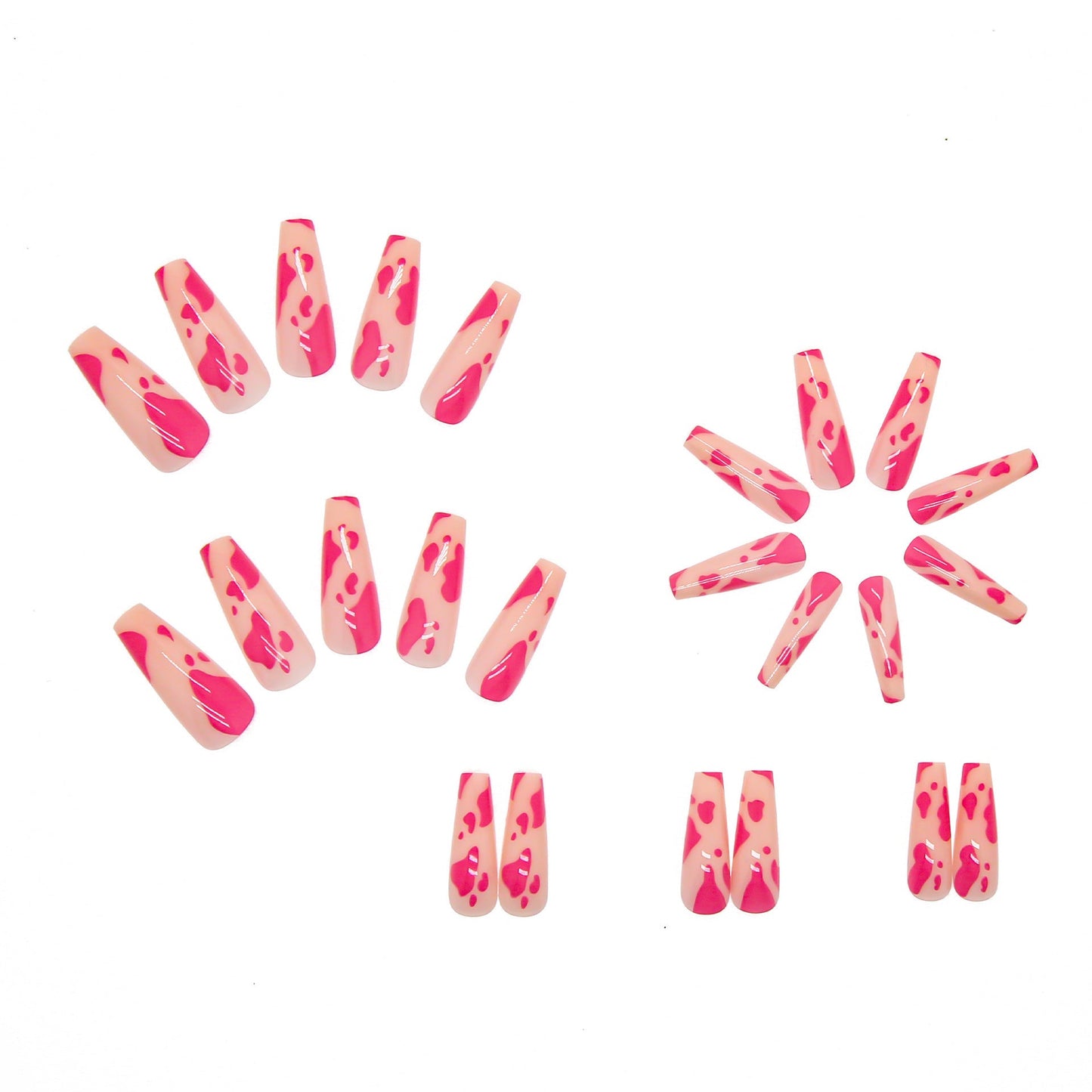 European And American Nails 24 Pieces