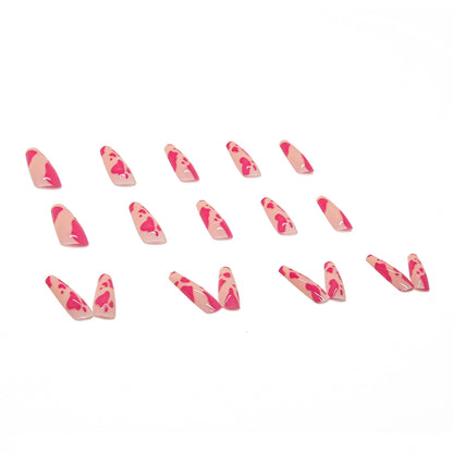 European And American Nails 24 Pieces