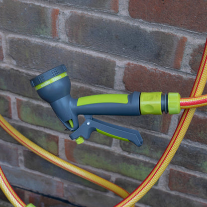 Hose Gun Water Sprayer Multi Adjustable, Lime