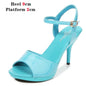 Sandals Shoes Woman High Heels Platform 2021 Sexy Sandals Wedding Shoes Steel Tube Dancing Girl White Stripper Shoes Open Toe