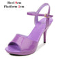 Sandals Shoes Woman High Heels Platform 2021 Sexy Sandals Wedding Shoes Steel Tube Dancing Girl White Stripper Shoes Open Toe