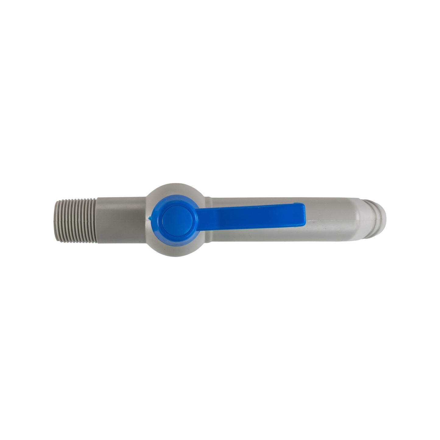 45 Degree PP Barbed Lever Tap, 1" BSP + PTFE
