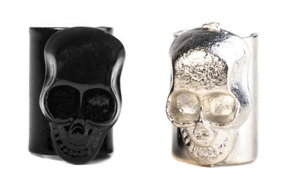 Skull Ear Cuff - Dreadlock Cuff