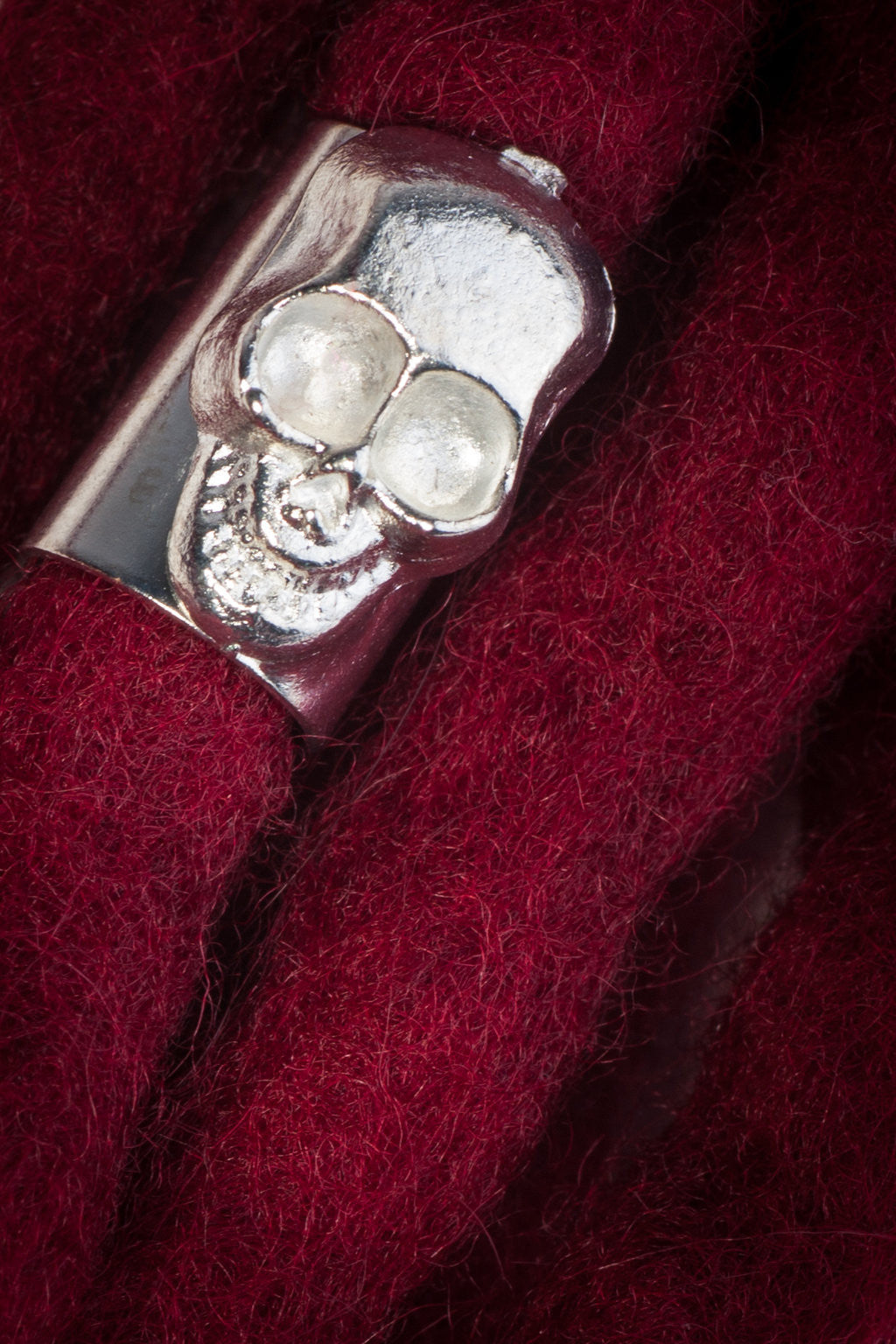 Skull Ear Cuff - Dreadlock Cuff