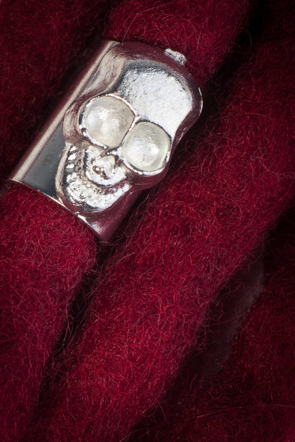 Skull Ear Cuff - Dreadlock Cuff