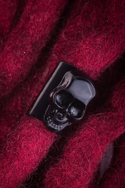 Skull Ear Cuff - Dreadlock Cuff