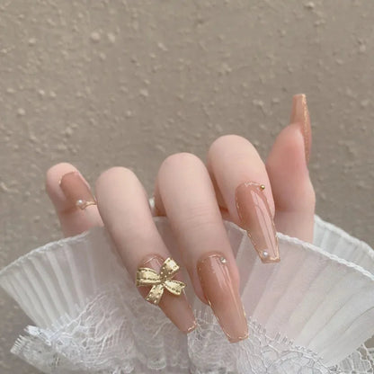 Medium Long Acrylic Fake Nails