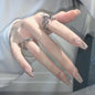 Medium Long Acrylic Fake Nails