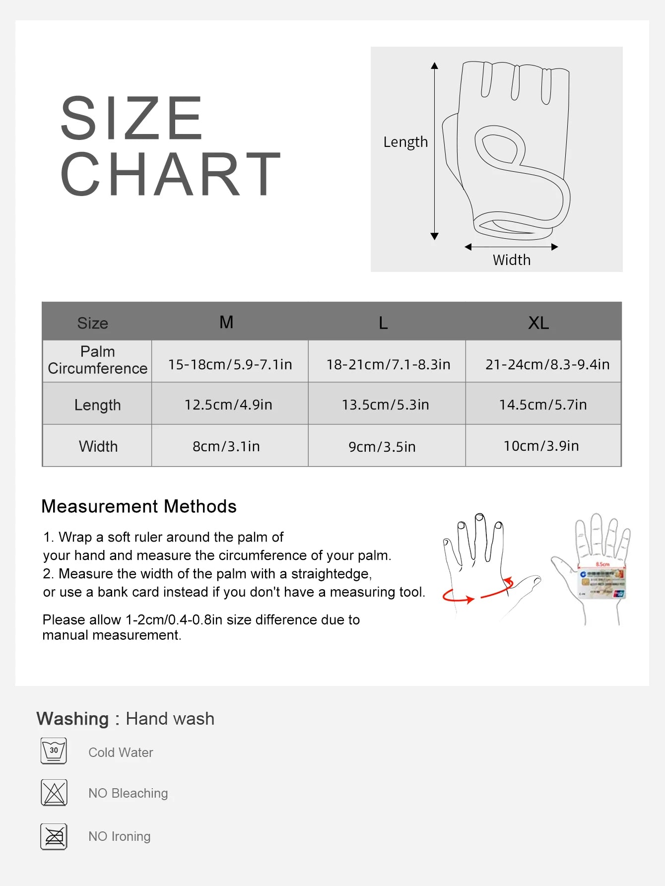VBOSi Breathable Half Finger Gloves for Gym Exercise Cycling with Anti-slip Dots Palm Protection
