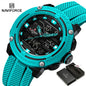 NAVIFORCE Luxury Watch Sport Waterproof Male Clock Date Digital Quartz Men Watch Double Display Wristwatch 2025 New reloj homb