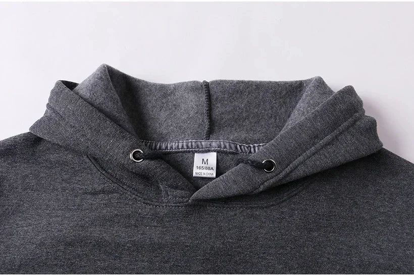 Men's fashionable casual sportswear, outdoor fitness jogging set, autumn and winter pullover hoodie + sweatpants two-piece set