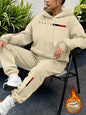 women Hoodies+sweatpant set Hip Hop Street Casual Printed Hoodie Oversize Loose New Sweatshirts Autumn Warm Fleece Clothing