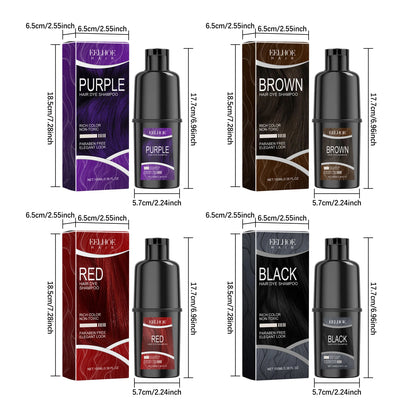 Hair Dye Shampoo Quick Hairdressing Maintain Lasting Color Effect Softening Hair Improve Gloss Herbal Essence Hair Color Shampoo