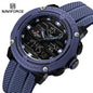 NAVIFORCE Luxury Watch Sport Waterproof Male Clock Date Digital Quartz Men Watch Double Display Wristwatch 2025 New reloj homb