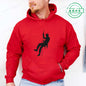 Hoodie Born To Climb, Mountain Hiking Rock Climbing Printed Unisex Sweatshirt Harajuku Hip Hop Hoodie Casual Fashion Streetwear