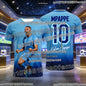 Fashion Mbappé Special Edition Football T-Shirt Quick Dry Outdoor Sports Jersey Breathable for Men Women Kids Daily Wear