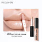1PC Butter Gloss Non-Sticky Lip Gloss Long Lasting Nude Lip Makeup Hydrating Lip Gloss with Essential Oil Liquid Lipstick