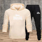 Men's Set Hooded Sweatshirts Sweatpants Autumn Winter Male Daily Casual Sports Jogger Suit 2026 Urban Fashion Hoodies Sportswear