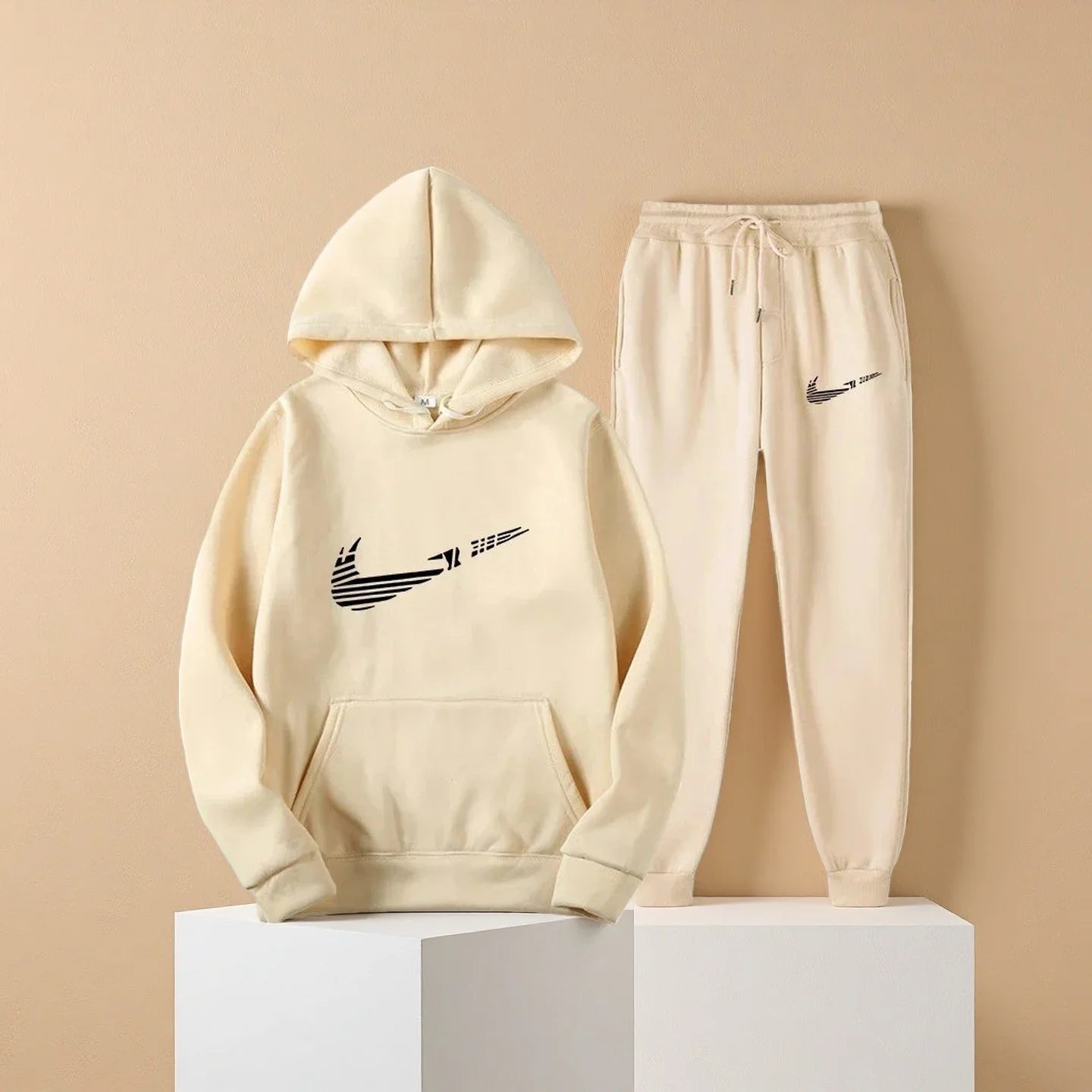 Men's and women's all-purpose sportswear with hooded sweatshirt for outdoor training, jogging, fashionable and casual, comfortab
