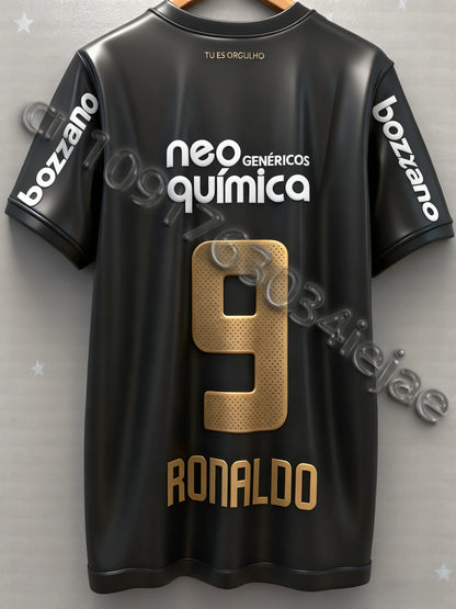 Brazilian Ronaldo Jersey Men's and Women's Outdoor Casual T-shirt Comfortable for Adults and Children 3D Printing