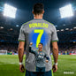 Ronaldo #7 Football Fan Jersey Men Women Children T-shirt Summer Daily Sports Quick-drying Breathable Casual Street Short Sleeve