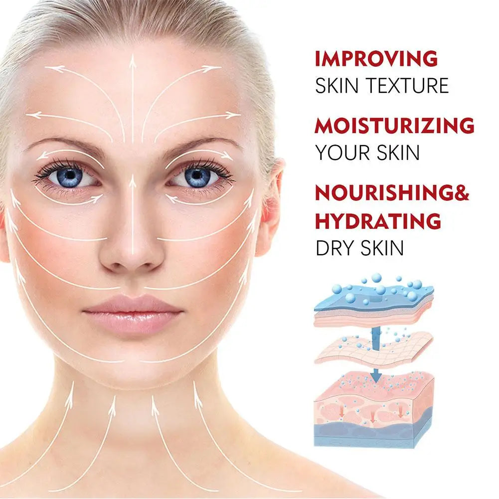 3pcs/set Retinol Wrinkle Remover Face Cream Firming Lifting Anti Aging Fade Fine Lines Moisturizing Whitening Repair Skin Cream