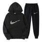 Men's and women's all-purpose sportswear with hooded sweatshirt for outdoor training, jogging, fashionable and casual, comfortab