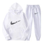 Men's and women's all-purpose sportswear with hooded sweatshirt for outdoor training, jogging, fashionable and casual, comfortab