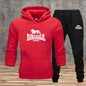 Men's Set Hooded Sweatshirts Sweatpants Autumn Winter Male Daily Casual Sports Jogger Suit 2026 Urban Fashion Hoodies Sportswear