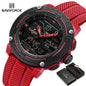 NAVIFORCE Luxury Watch Sport Waterproof Male Clock Date Digital Quartz Men Watch Double Display Wristwatch 2025 New reloj homb