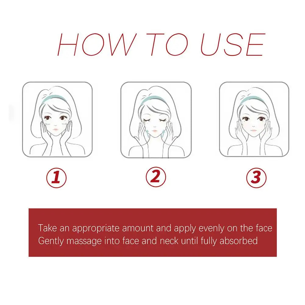 3pcs/set Retinol Wrinkle Remover Face Cream Firming Lifting Anti Aging Fade Fine Lines Moisturizing Whitening Repair Skin Cream