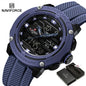 NAVIFORCE Luxury Watch Sport Waterproof Male Clock Date Digital Quartz Men Watch Double Display Wristwatch 2025 New reloj homb