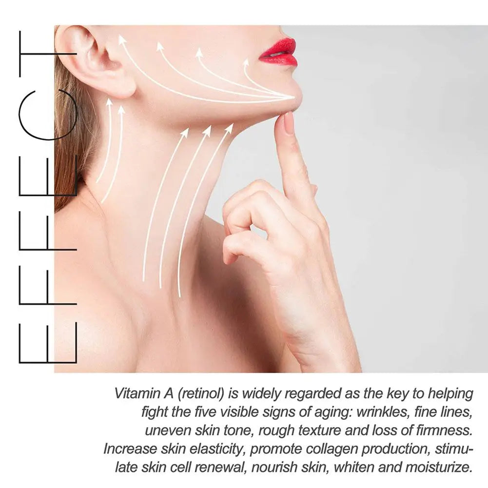 3pcs/set Retinol Wrinkle Remover Face Cream Firming Lifting Anti Aging Fade Fine Lines Moisturizing Whitening Repair Skin Cream