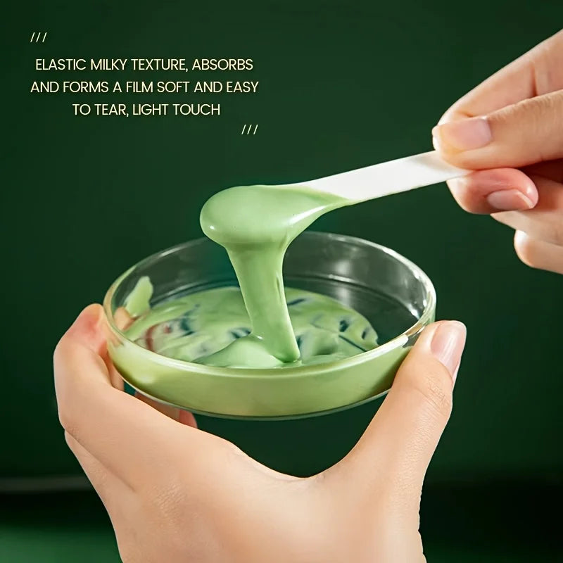 10pcs Mercilen Green Tea Peeling Facial Masks Moisturizing Hydrating Anti-Aging Whitening Peel-Off Face Mask Tearing Masks