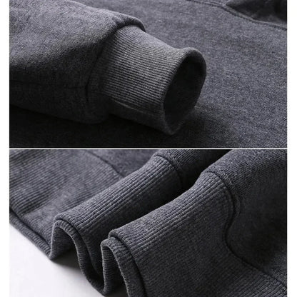 Men's fashionable casual sportswear, outdoor fitness jogging set, autumn and winter pullover hoodie + sweatpants two-piece set