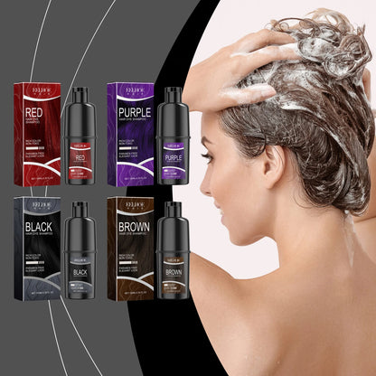 Hair Dye Shampoo Quick Hairdressing Maintain Lasting Color Effect Softening Hair Improve Gloss Herbal Essence Hair Color Shampoo