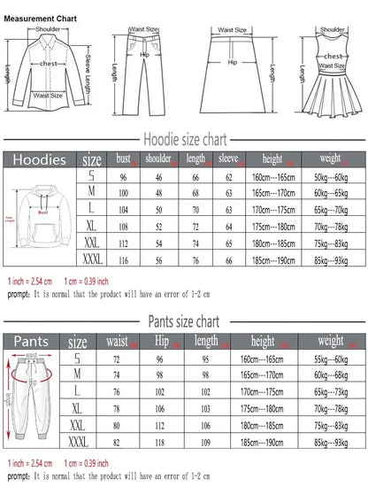 Men's fashionable casual sportswear, outdoor fitness jogging set, autumn and winter pullover hoodie + sweatpants two-piece set