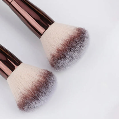 3 styles Double-headed Makeup Brush With Soft Bristles Foundation Brush Blush Brush BB Cream Makeup Brush Portable Makeup Tool