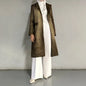 VTKW Halo Dyed Buttonless Lapel Design With High-quality 2025 Spring New Women's Blazer Versatile Long Suit Jacket