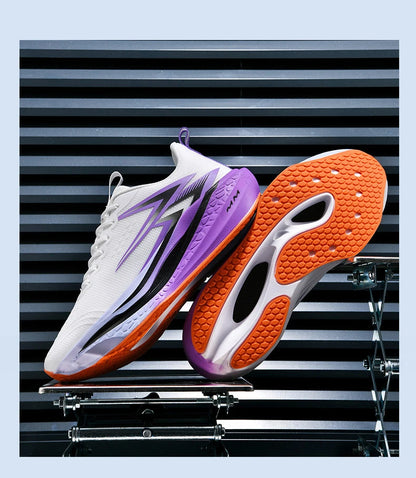 NEW Running Shoes Men Carbon Board Marathon Sports Breathable Lightweight Women's Comfortable Athletic Nonskid Sneakers Casual