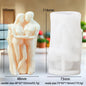 3D Valentine's Day Candle Mold DIY Handheld Rose Couple Kiss Sculpture Aromatherapy Gypsum Mold Chocolate Cake Baking Decor Gift