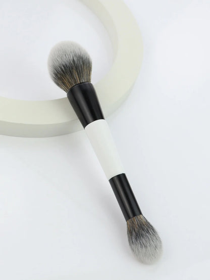 3 styles Double-headed Makeup Brush With Soft Bristles Foundation Brush Blush Brush BB Cream Makeup Brush Portable Makeup Tool