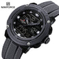 NAVIFORCE Luxury Watch Sport Waterproof Male Clock Date Digital Quartz Men Watch Double Display Wristwatch 2025 New reloj homb