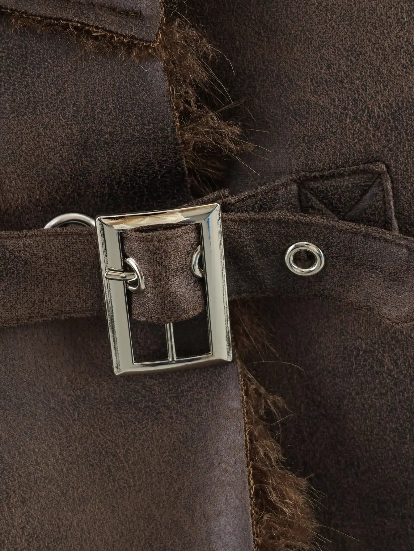 HH Women 2025 Winter New Fashion Versatile Fur One-Piece Thickened Jacket Female Personality Temperament Warm Retro Coat Mujer