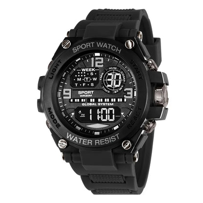 Fashion Sport Electronic Watch Waterproof Stopwatch Man Watches Luminous Alarm Clock Digital Wristwatch